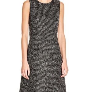 THEORY Raneid Wool Tweed  A-line Dress (D11)